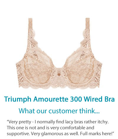 Triumph Amourette 300 Wired Bra Review1