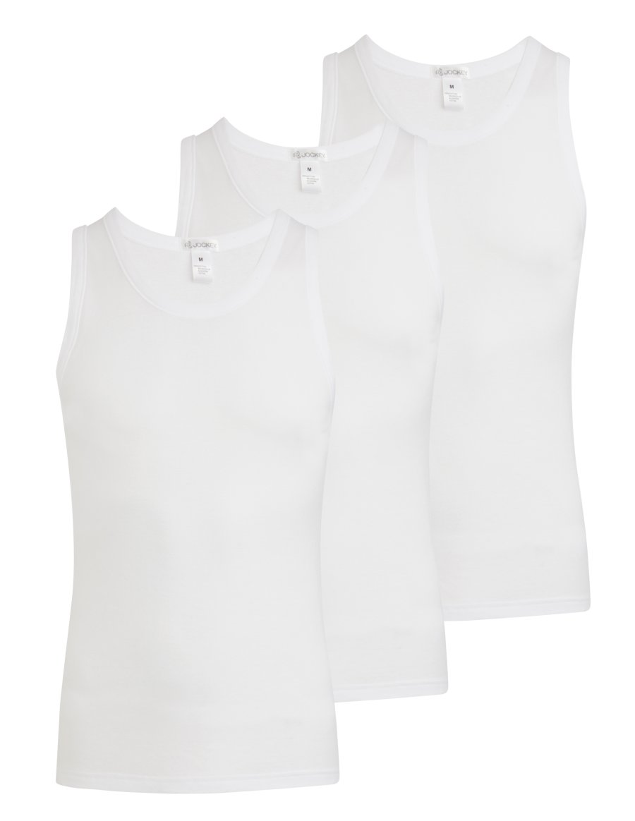 Jockey Classic Vest (3 Pack), Underwear From Jockey