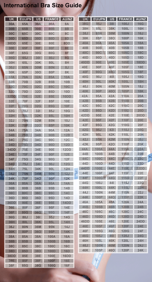Triumph Bra Size Guide