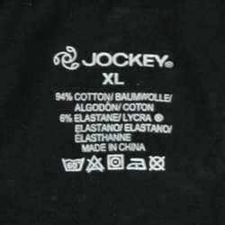 Jockey Heatsealed Label
