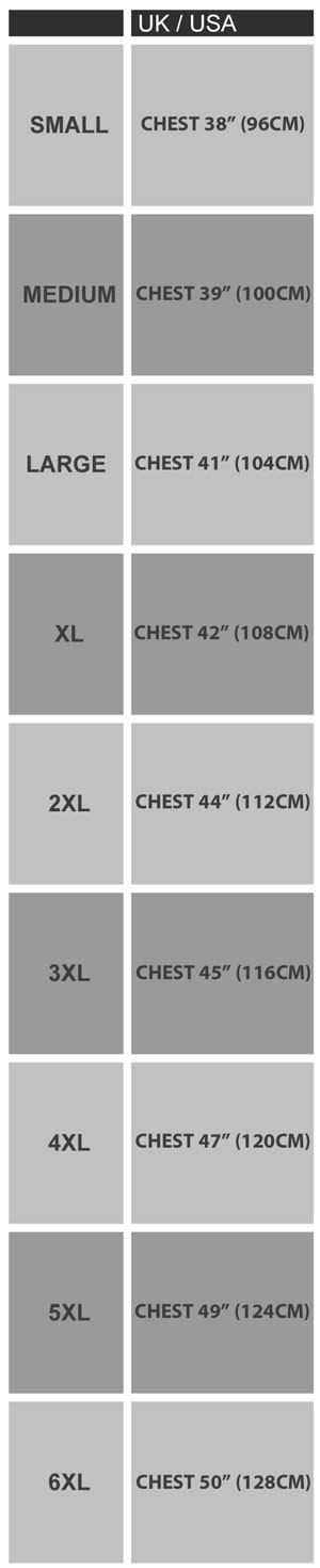 Jockey T Shirt Size Chart