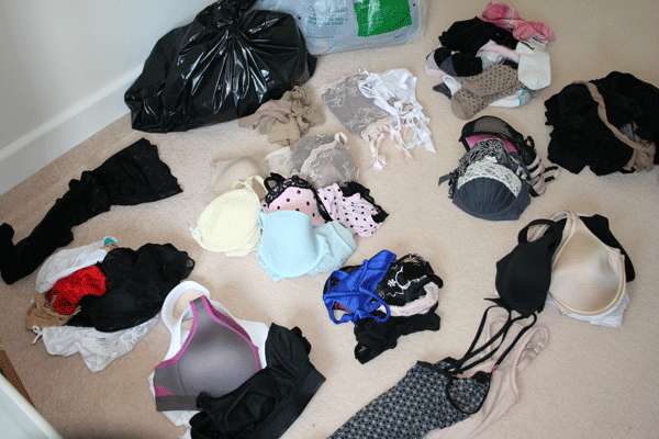 Organise and sort underwear