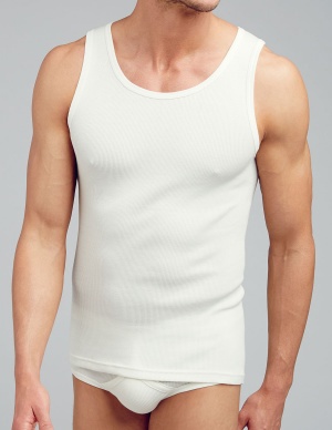 Jockey Classic Cotton Rib A-Shirt 10400511, Underwear From Jockey