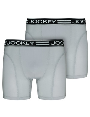 Jockey Sport Microfiber Active 2-Pack Boxer, Underwear From Jockey