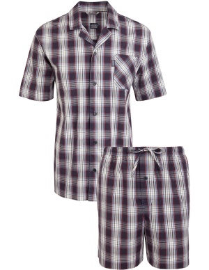Short Woven Cotton Pyjamas 50090