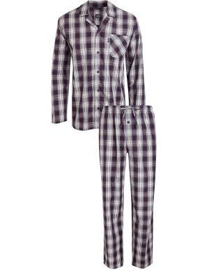 Long Woven Cotton Pyjamas 50091