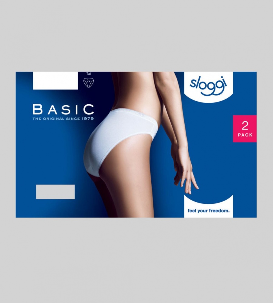 Group 2 Women's Briefs In Stretch Cotton Sloggi 100 TAI Sloggi