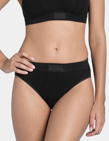 Sloggi 2Pk Double Comfort Tai Briefs Blk