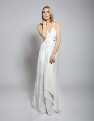 Column, straight Style Wedding Dress